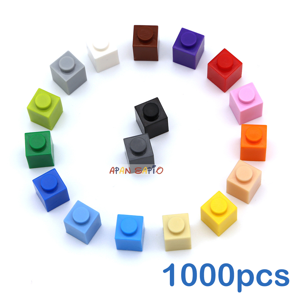 Kids Toys Under 1000 - 1000 sztuk 1x1 kropki DIY klocki