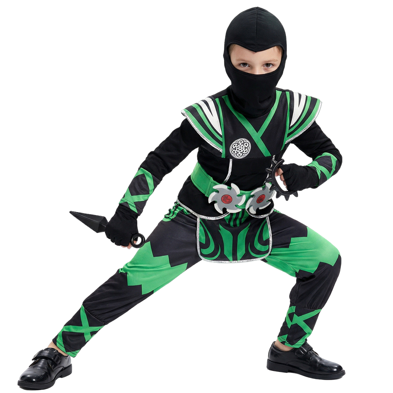 Sandbox Play Set - Zestaw Kostiumu Japońskiego Ninja dla Dzieci