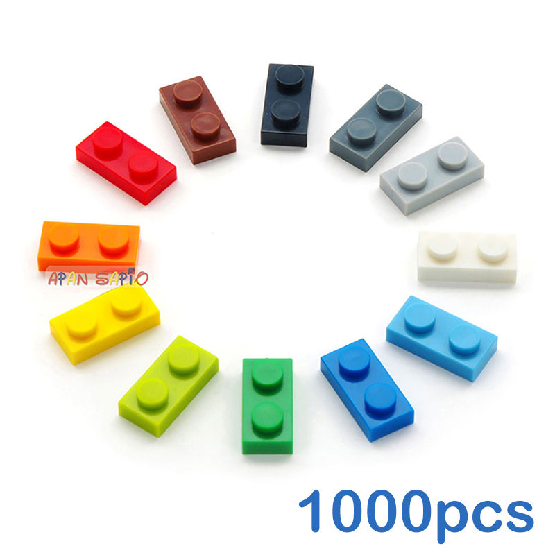 Kids Toys Under 1000 - 1000 sztuk 1x2 kropki DIY klocki