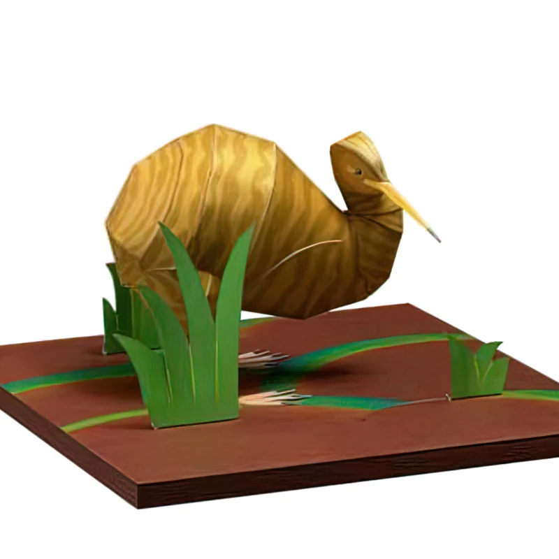 Kids Toys New Zealand - Nowa Zelandia Kiwi Bird Origami Art