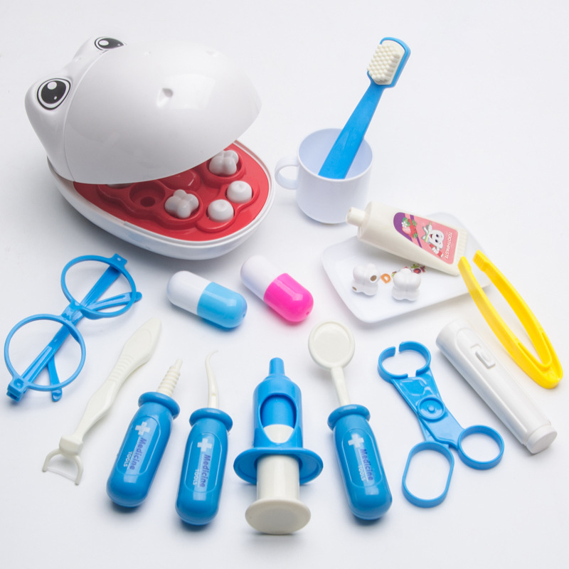 Kids Toys Doctor Set - Zabawka dentystyczna dla zwierząt Udawaj, że
