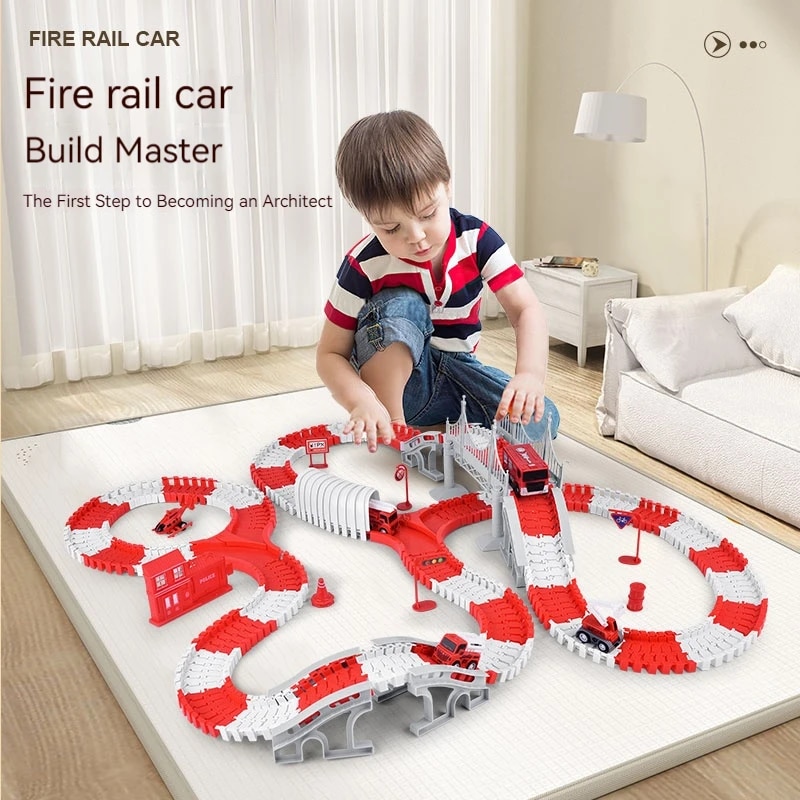 Tor strażacki montujący inżyni – Sandbox Play Set recenzja i cena
