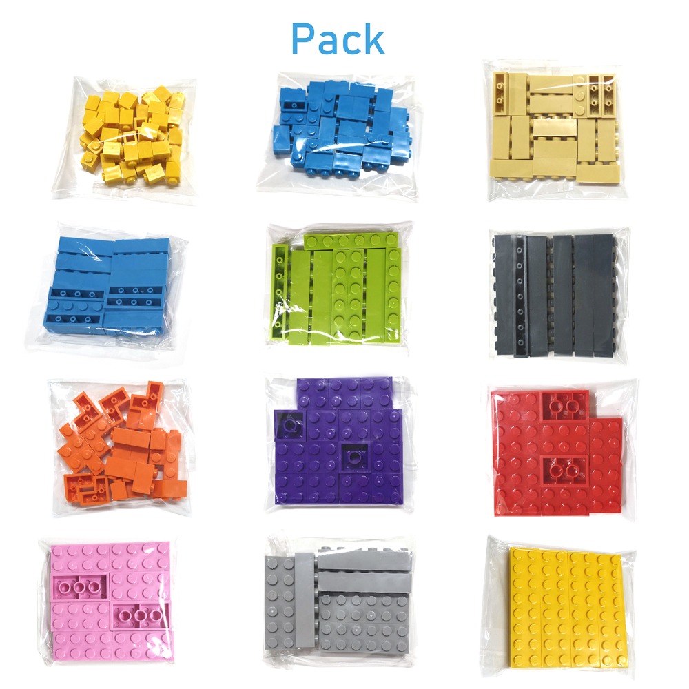 1000 sztuk 1x1 kropki DIY kloc – Kids Toys Under 1000 recenzja i cena