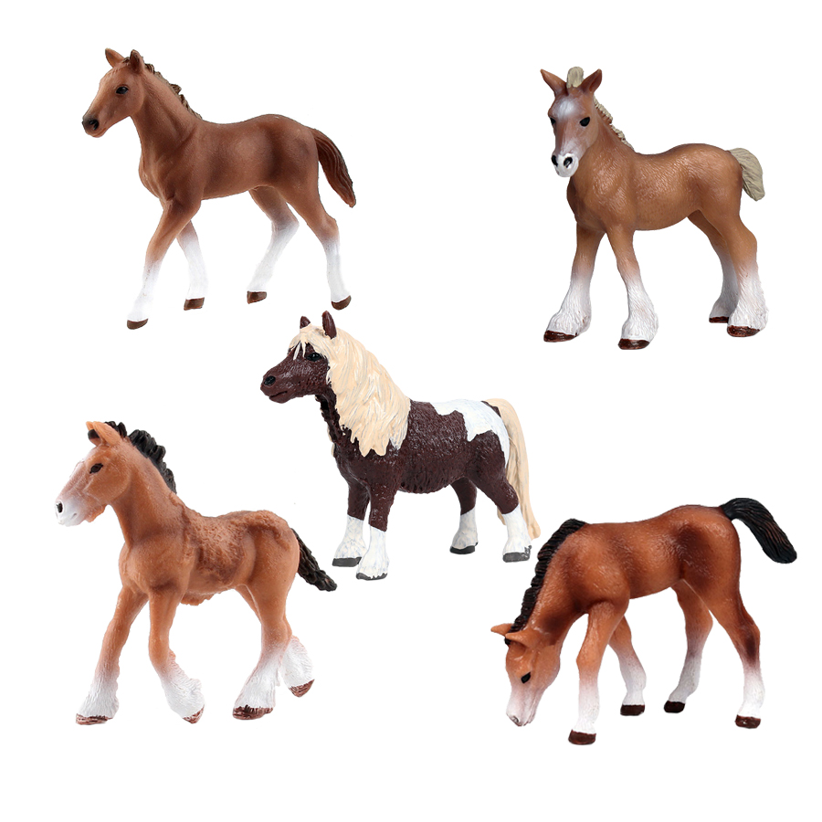 Figurki koni Shire arabskie fi – Sandbox Play Set recenzja i cena