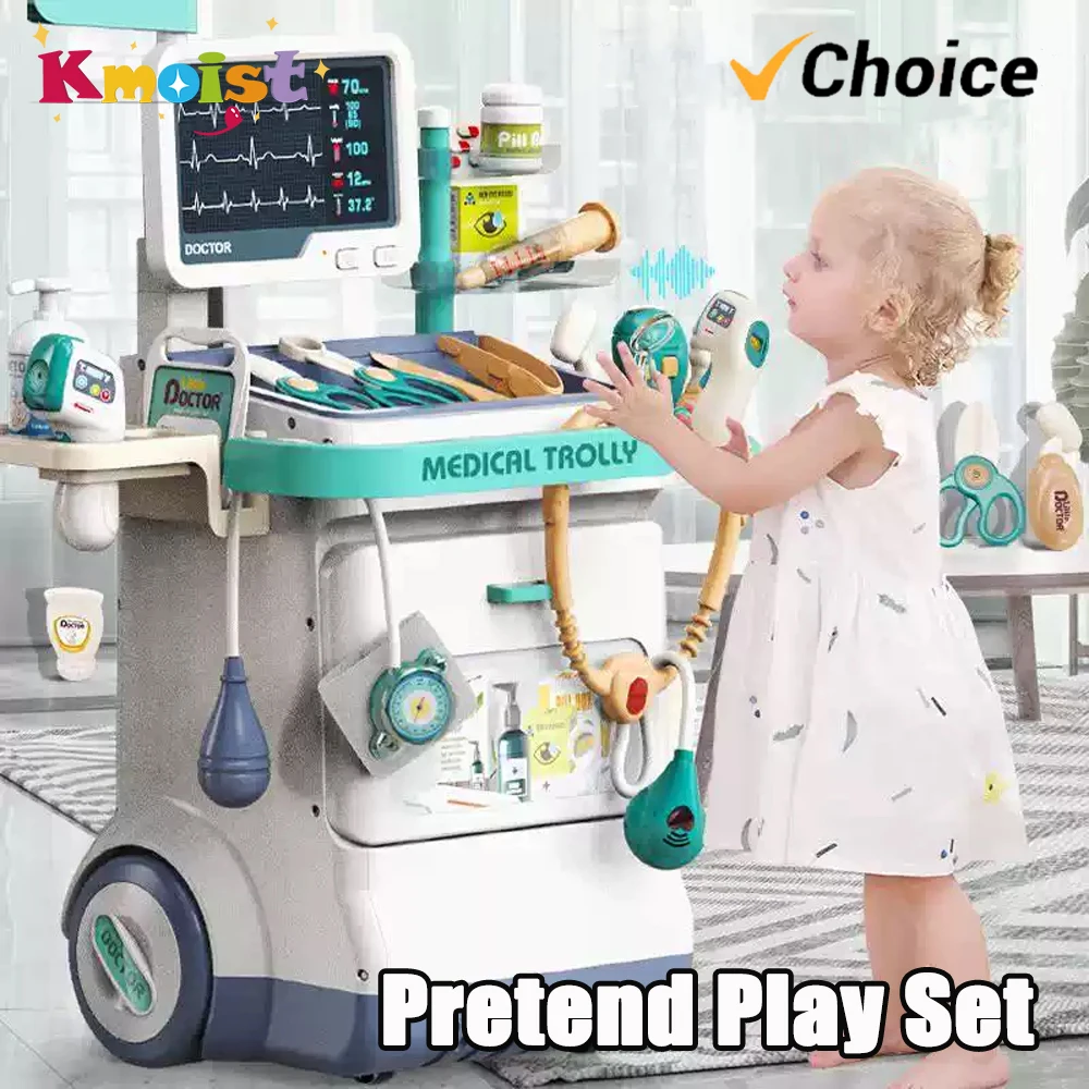 Zestaw do zabawy lekarza lekar – Kids Toys Doctor Set recenzja i cena