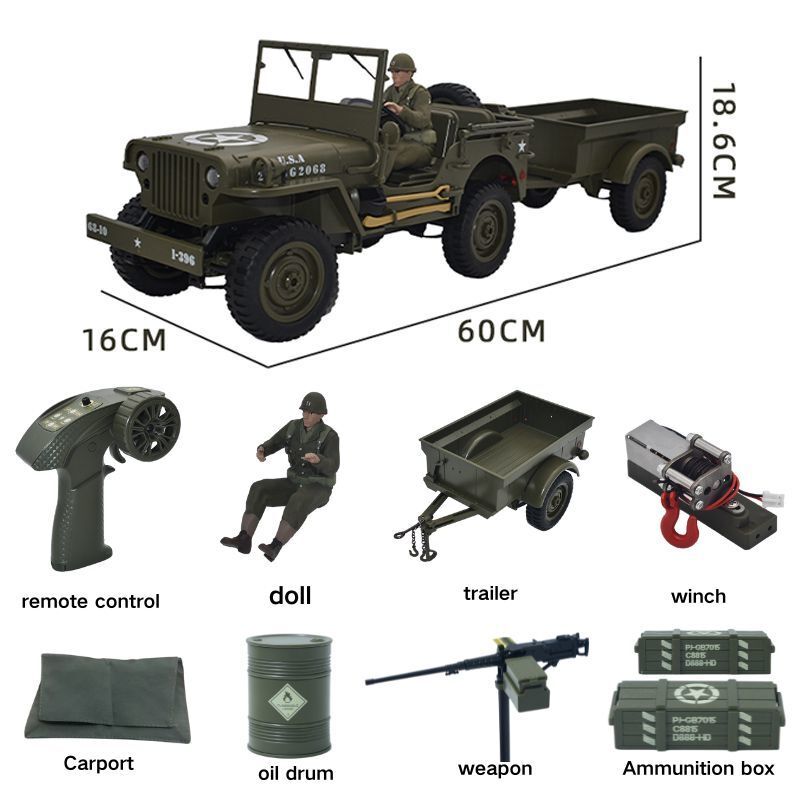 Samochód RC JJRC C8815 1941 JE – Kids Toys Under $10 recenzja i cena